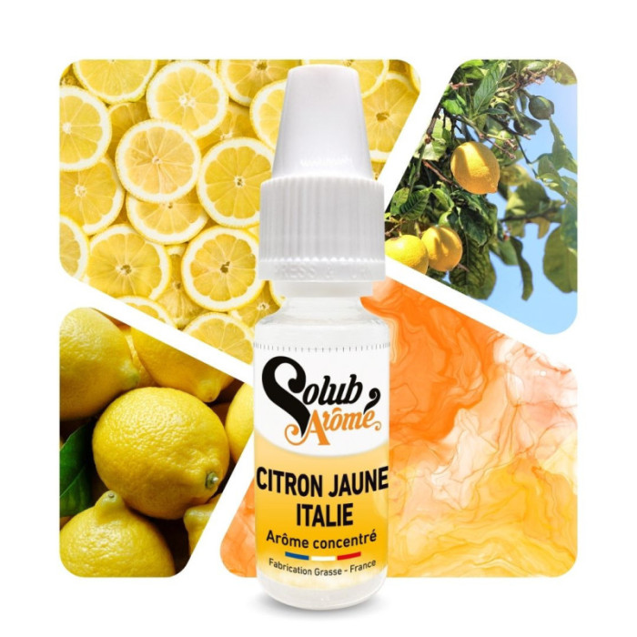 Ароматизатор Solub Arome – Citron jaune Italie