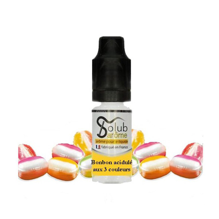 Ароматизатор Solub Arome - Bonbon acidulé aux 3 couleurs