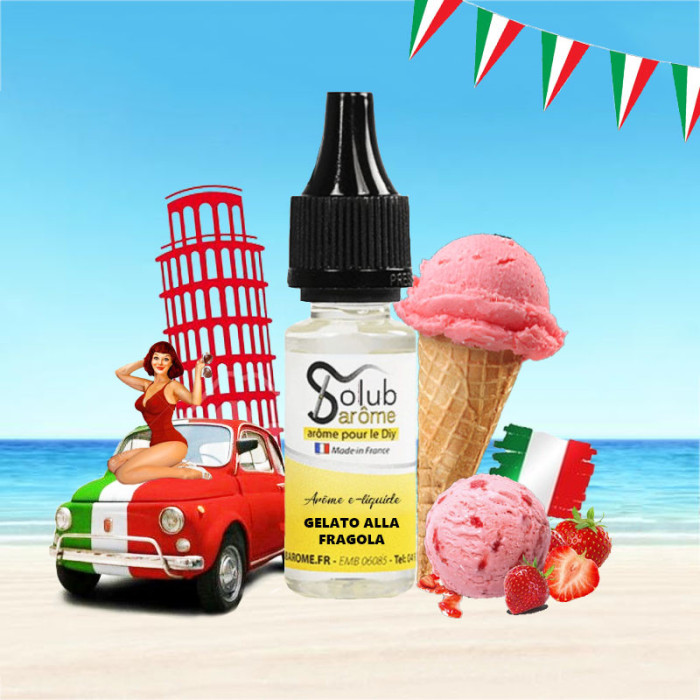 Ароматизатор Solub Arome – Gelato alla fragola