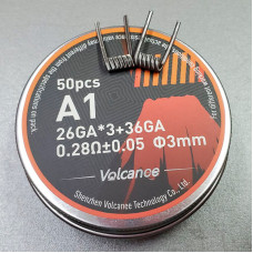 Спіраль Fused Clapton A1 26GA*3 36GA