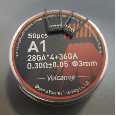 Спираль Fused Clapton 28GA*4 36GA