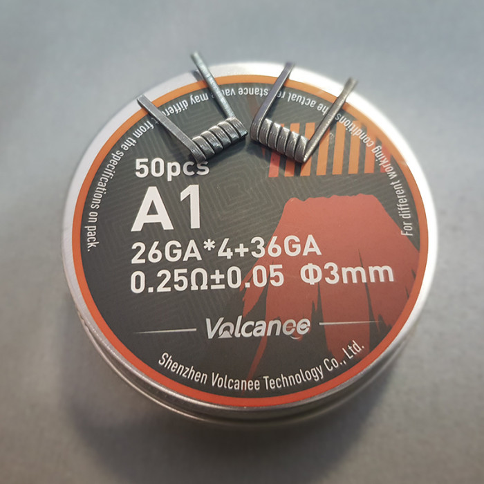 Спіраль Fused Clapton 26GA*4+36GA