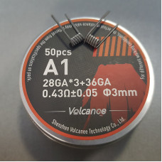 Спіраль Fused Clapton 28GA*3 36GA