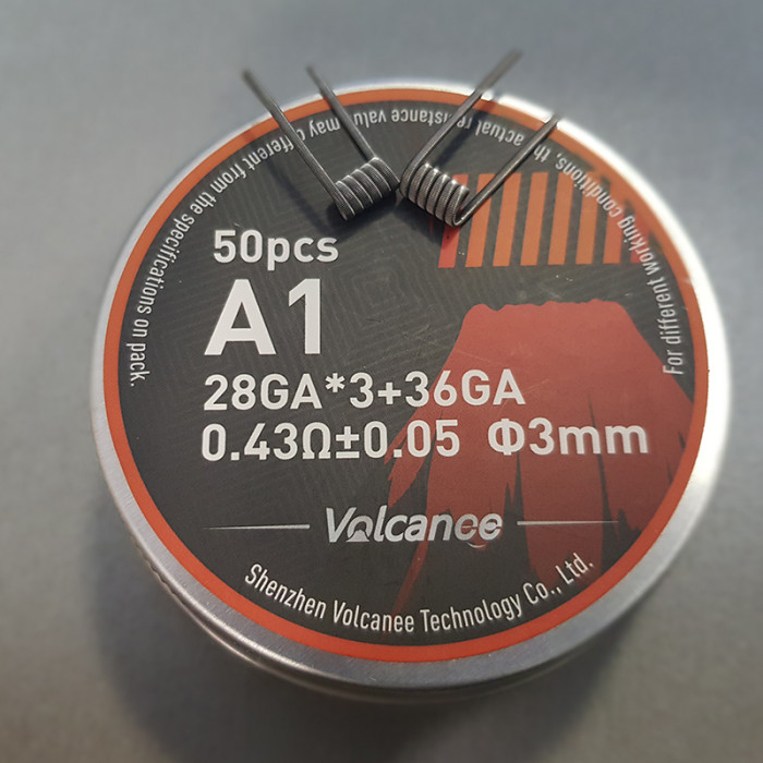 Спіраль Fused Clapton A1 (Кантал)