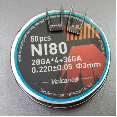 Спіраль Fused Clapton Ni80 28GA*4 36GA