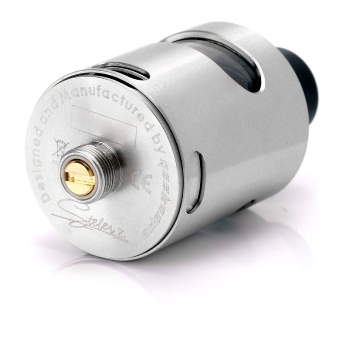 Дріп-атомайзер Geekvape Tsunami 24 RDA Glass Silver