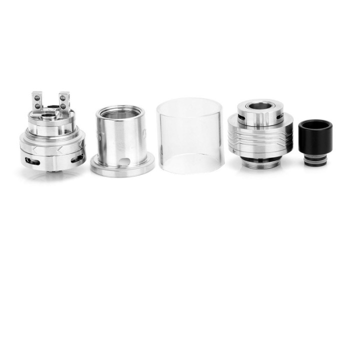 Бакомайзер OBS Crius Plus RTA, що обслуговується, 5.8ml Silver