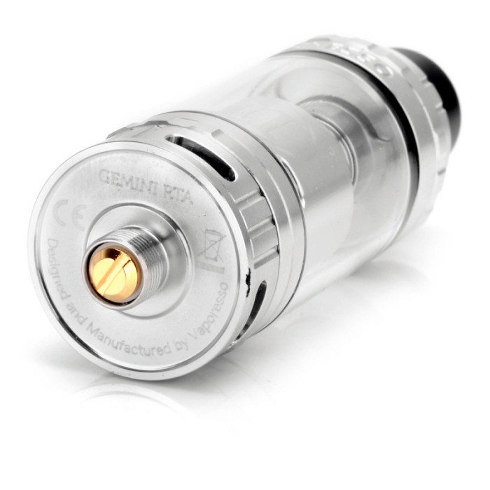 Обслуговує атомазер Vaporesso Gemini RTA - 3.5ml Silver