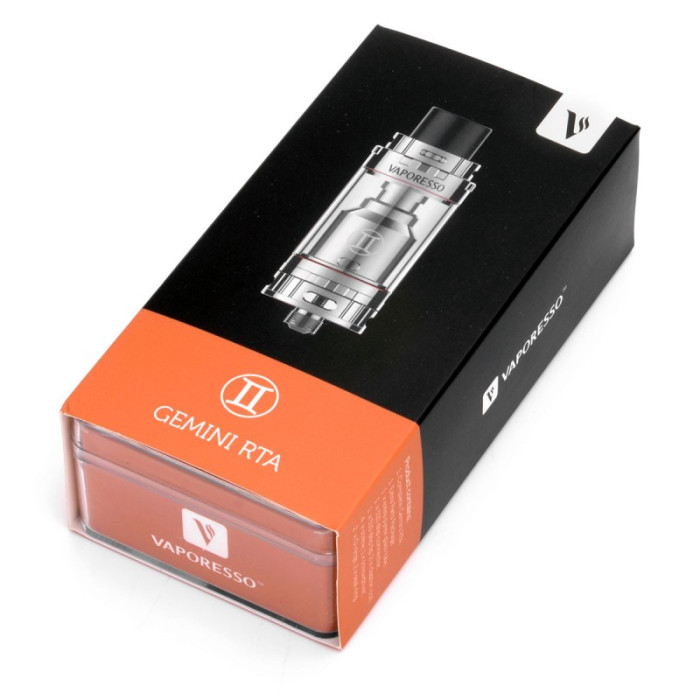 Обслуговує атомазер Vaporesso Gemini RTA - 3.5ml Silver