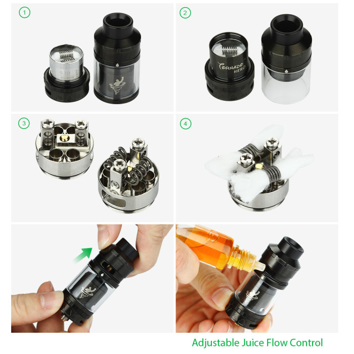 IJOY Tornado Hero RTA