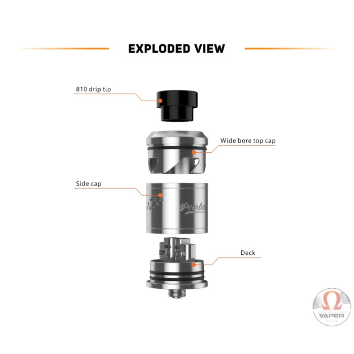 Geekvape Peerless RDA Special Edition Gold, Silver